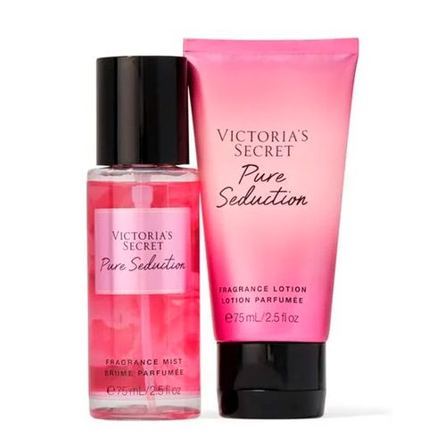 Kit Victoria’s Secret Pure Seduction – Body Splash 75ml + Body Lotion 75ml