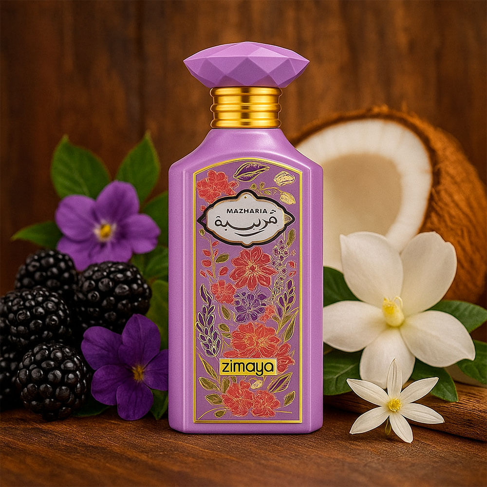Zimaya Mazharia Eau De Parfum Feminino 100ml - Floral - Kassio