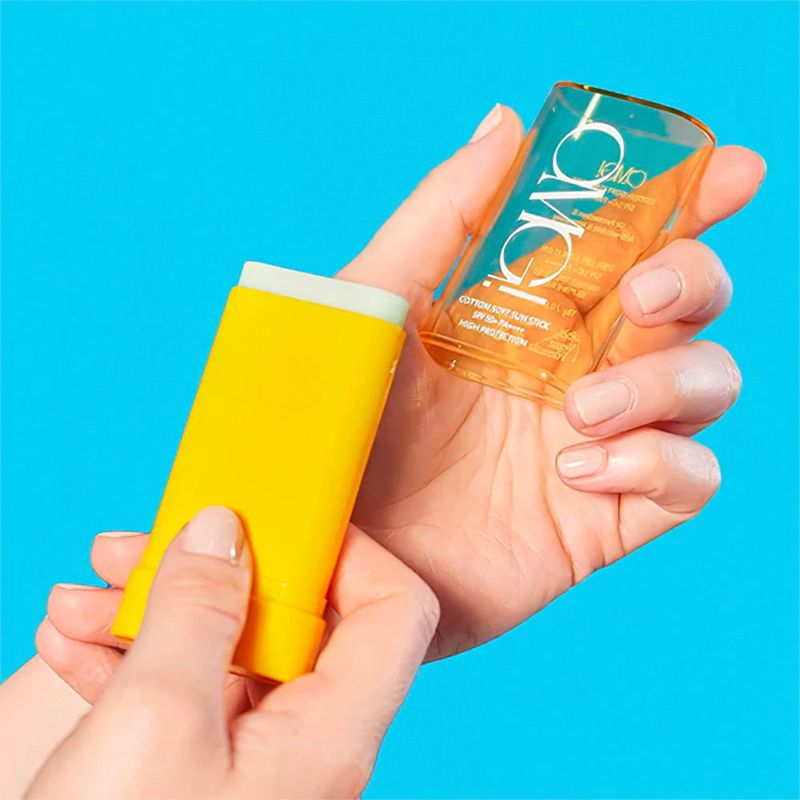 Protetor Solar em Bastão OMG! Cotton Soft Sun Stick SPF50 19g