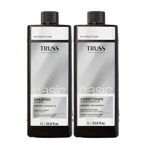 Kit Truss Basic - Shampoo 1000ml + Condicionador 1000ml