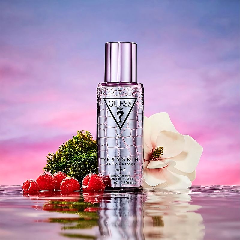 Body Mist Guess Sexy Skin Metallique Rosé Fragrance