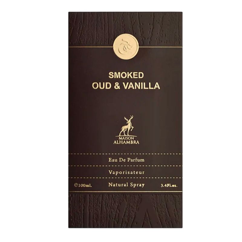 Perfume Unissex Maison Alhambra Smoked Oud & Vanilla Eau de Parfum 100ml