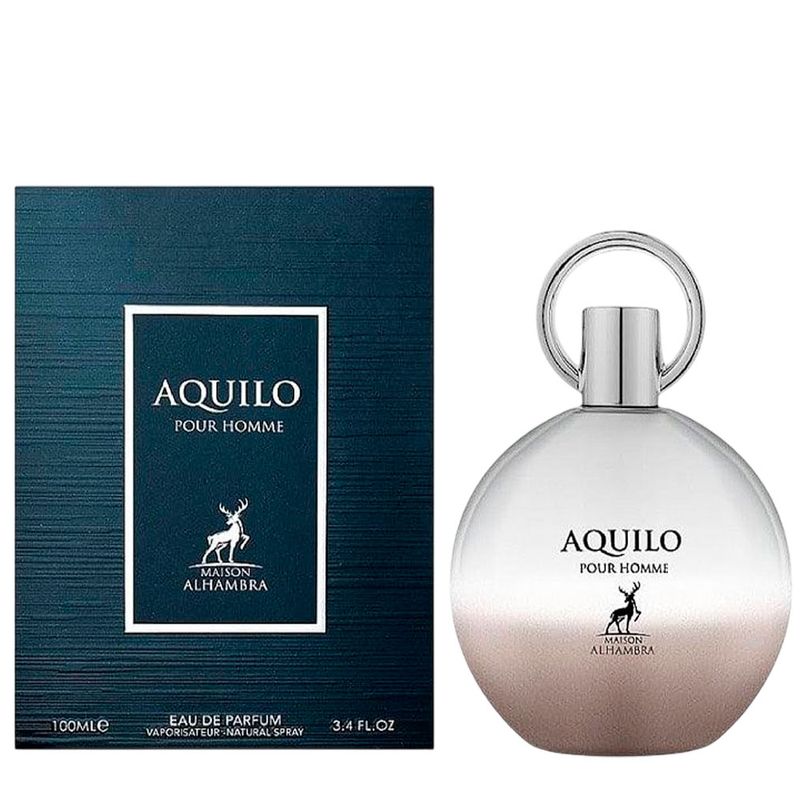 Perfume Masculino Maison Alhambra Aquilo Pour Homme Eau de Parfum 100ml