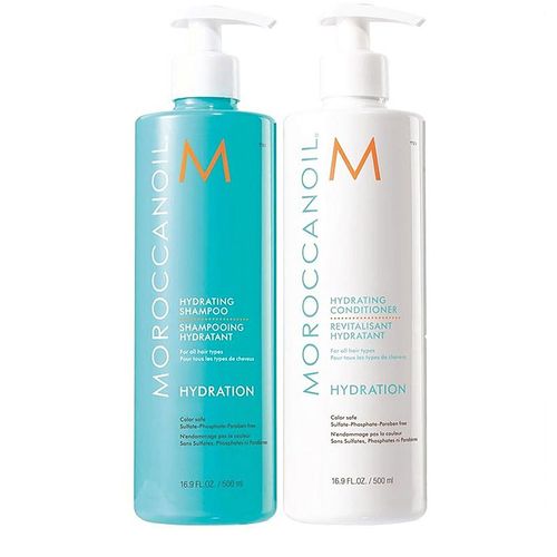 Kit Moroccanoil Duo Hydration - Shampoo e Condicionador 500ml