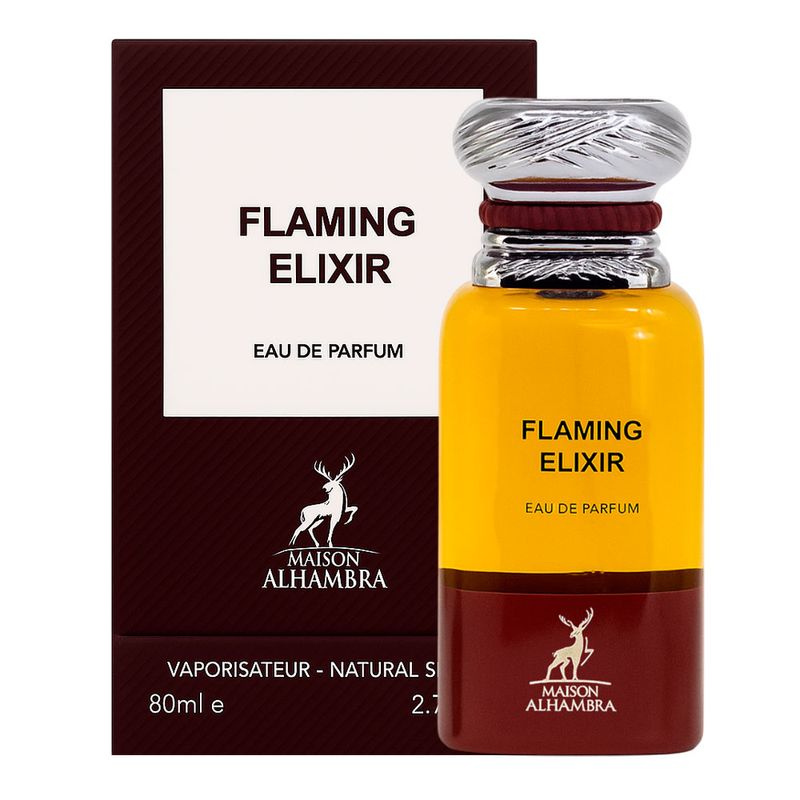 Perfume Unissex Maison Alhambra Flaming Elixir Eau de Parfum 80ml