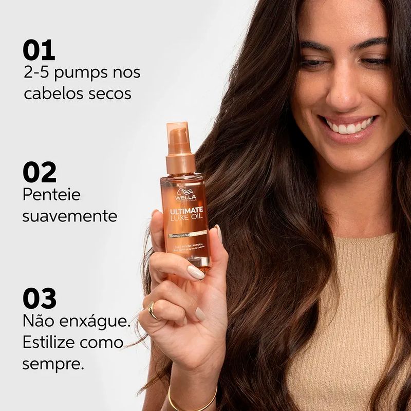 Óleo Capilar Wella Professionals Ultimate Luxe Oil