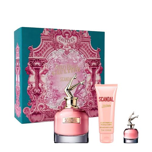 Kit Jean Paul Gaultier Scandal Feminino Edp 80ml + 6ml + Loção 75ml