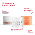 Kit Wella Cronograma Capilar - Enrich Invigo + Oil Reflections + Fusion 150ml-1760368021610
