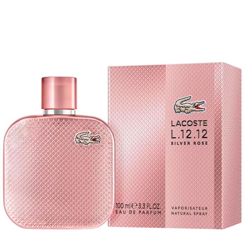 Perfume Feminino Lacoste L.12.12 Silver Rose Eau de Parfum 100ml