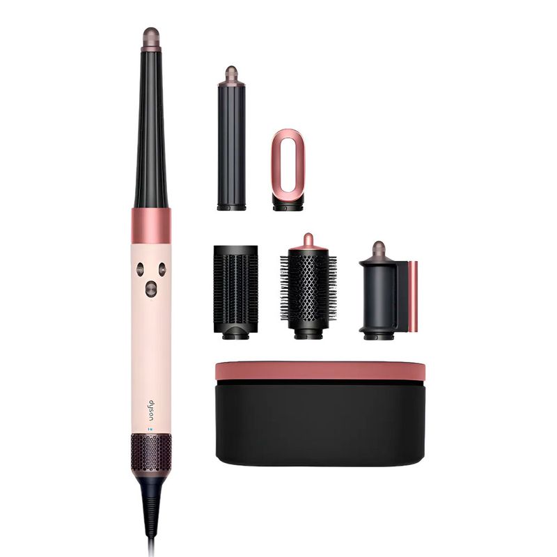 Modelador e Secador Dyson Airwrap i.d. Straight+Wavy Rosa/Dourado 220v