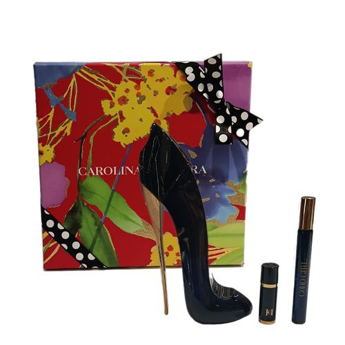 Kit Carolina Herrera Good Girl Feminino Edp 80ml + 10ml + Máscara 2ml