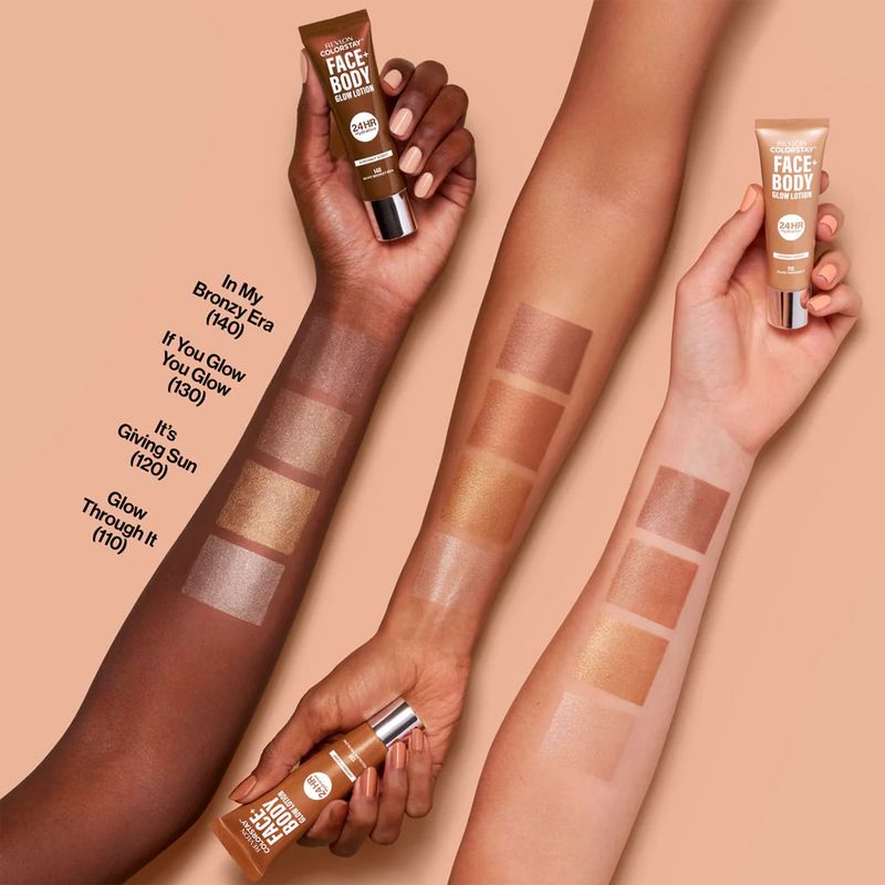 Iluminador Revlon ColorStay Face + Body Glow Lotion Glow Through It 110 30ml