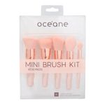 5 Pincéis Coral Kit Océane Mini Brush