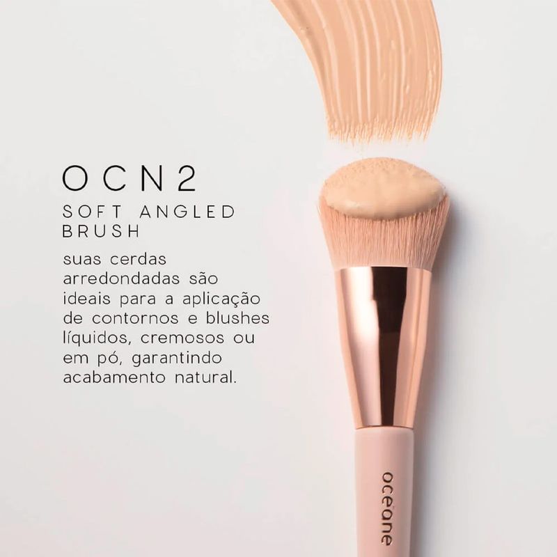 5 Pincéis Coral Kit Océane Mini Brush