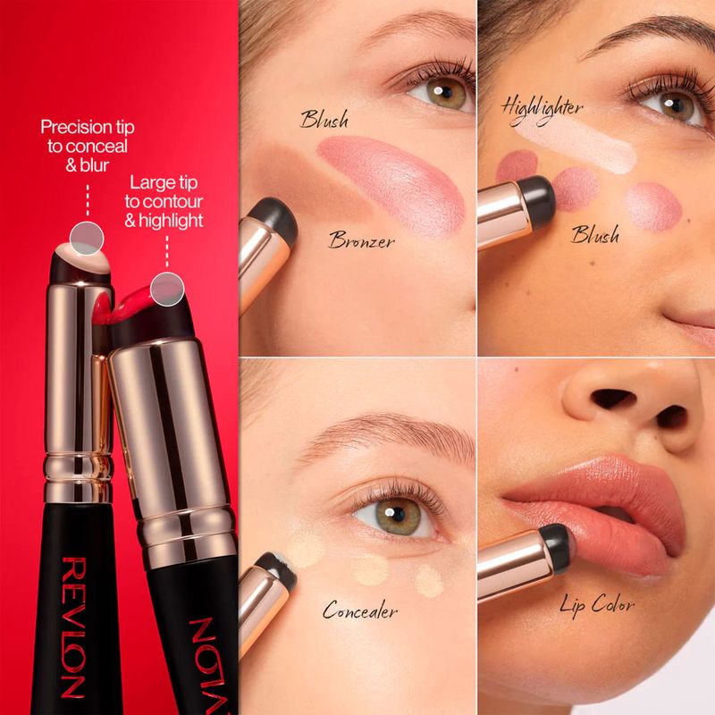 Esponja de Maquiagem Revlon Dual Ended Jelly