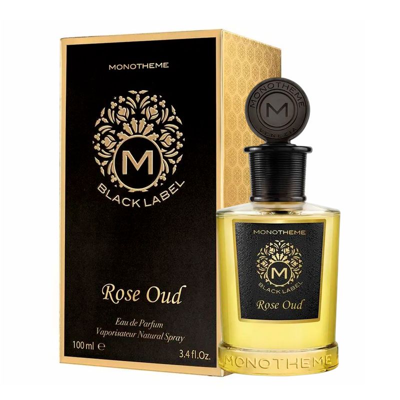 Perfume Unissex Monotheme Black Label Rose Oud Eau de Parfum