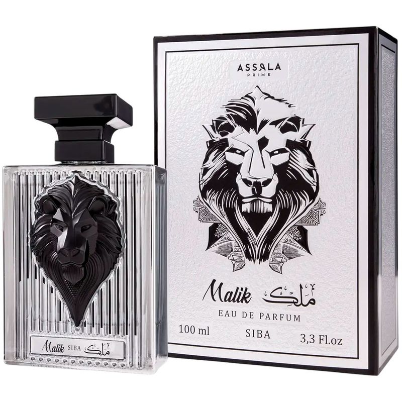 Perfume Unissex Assala Prime Malik Siba Eau de Parfum 100ml