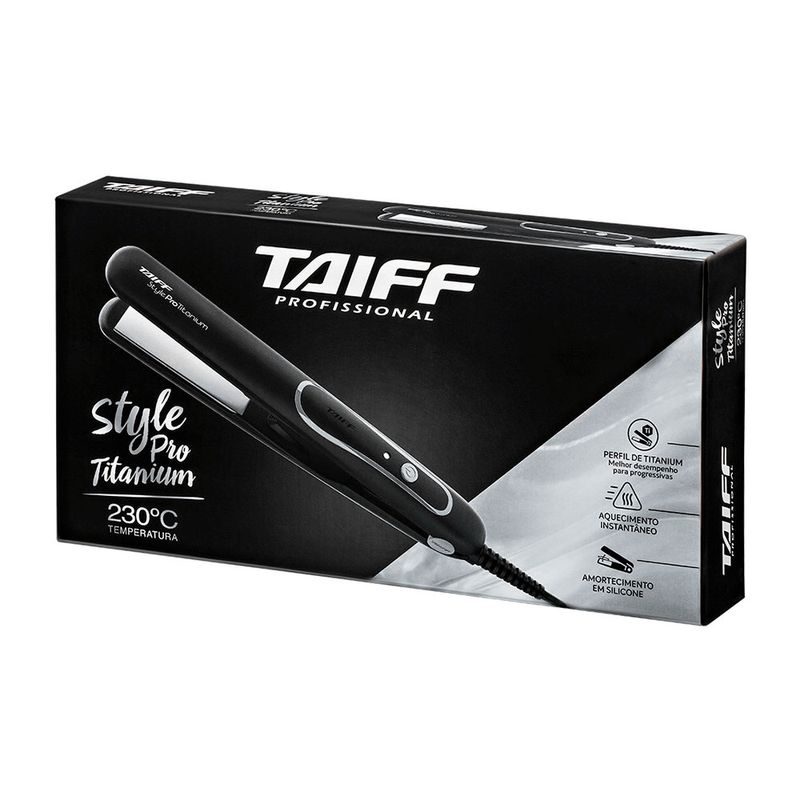 Chapinha Taiff Profissional Style Pro Titanium 230°C Bivolt