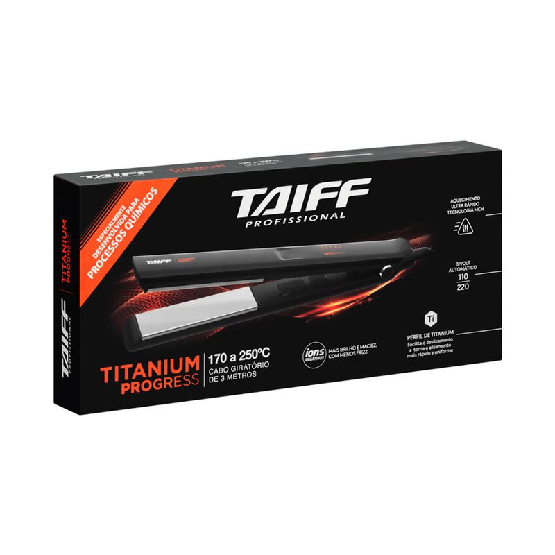 Chapinha Taiff Profissional Titanium Progress Bivolt