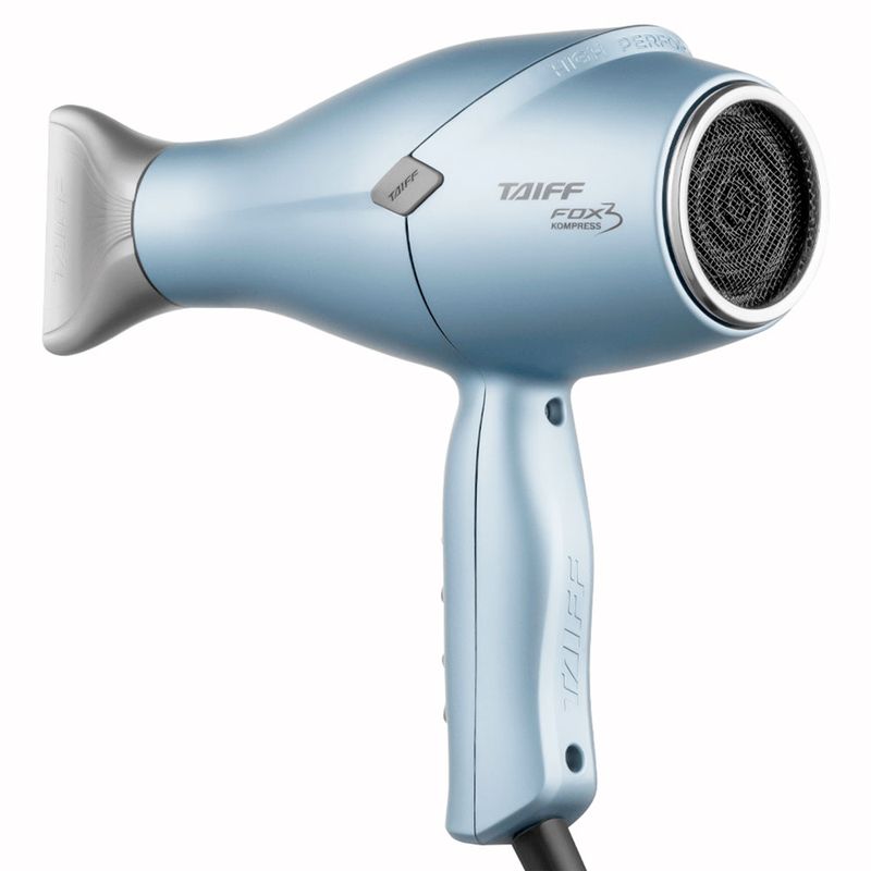 Secador de Cabelo Taiff Profissional Fox 3 Kompress 2200W Soft Blue 220v