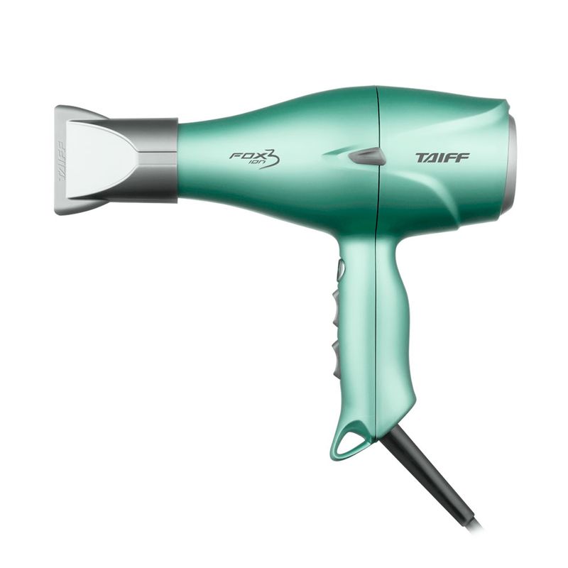 Secador de Cabelo Taiff Profissional Fox 3 2200W Soft Green 127v