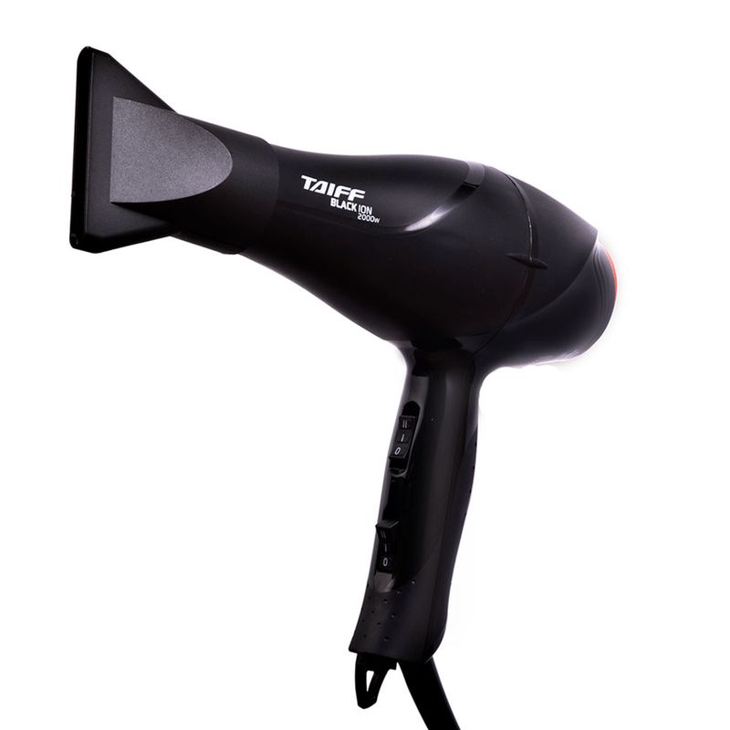 Secador de Cabelo Taiff Profissional Black Íon 2000W 220v
