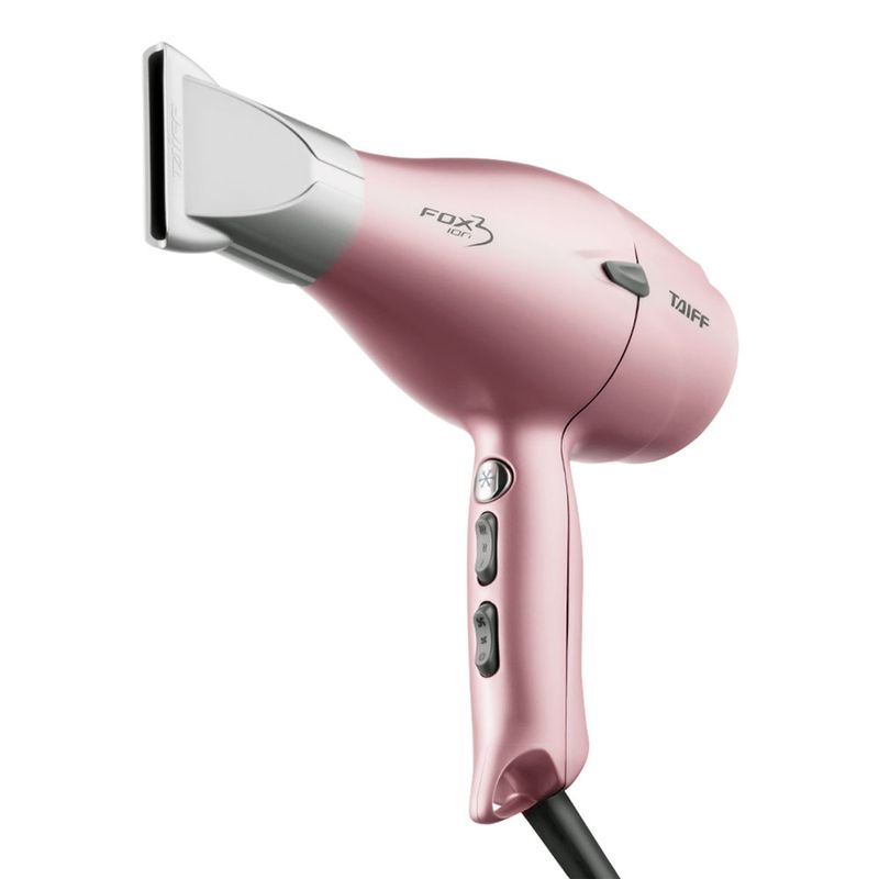 Secador de Cabelo Taiff Profissional Fox 3 2200W Soft Rose 127v