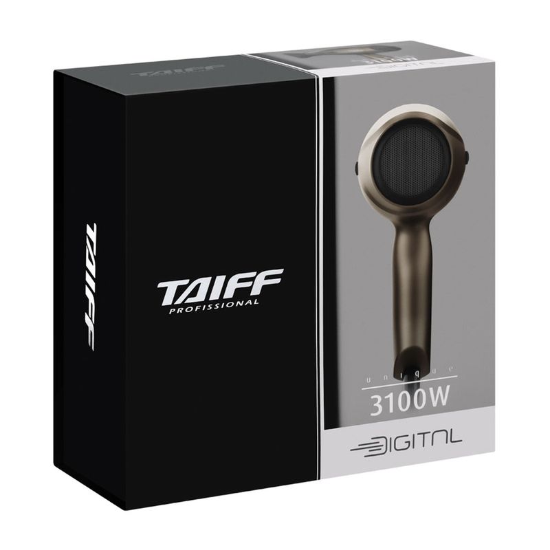 Secador de Cabelo Taiff Profissional Unique Digital 3100W 220v