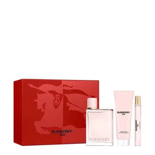 Kit Burberry Her Feminino - EDP 100ml + 10ml + BL 75ml
