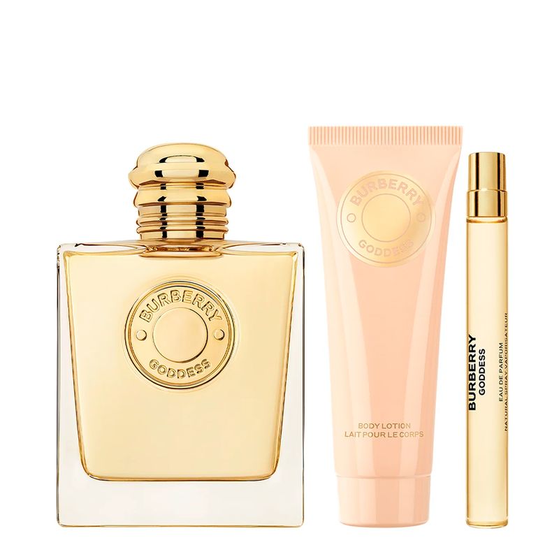 Kit Burberry Goddess Feminino - EDP 100ml + 10ml + BL 75ml