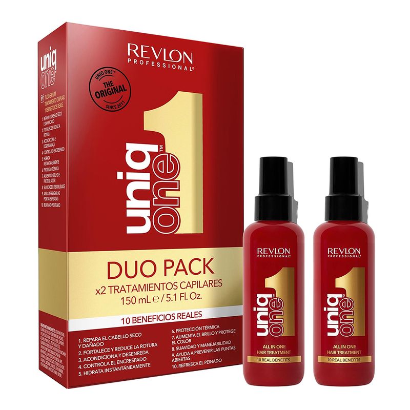 Kit Revlon Duo Pack Uniq One Classic - Tratamento de Cabelo 2x150ml
