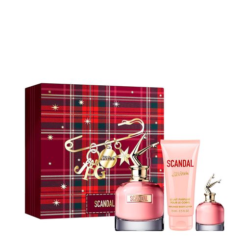 Kit Jean Paul Gaultier Scandal Feminino - EDP 50ml + 6ml + BL 75ml