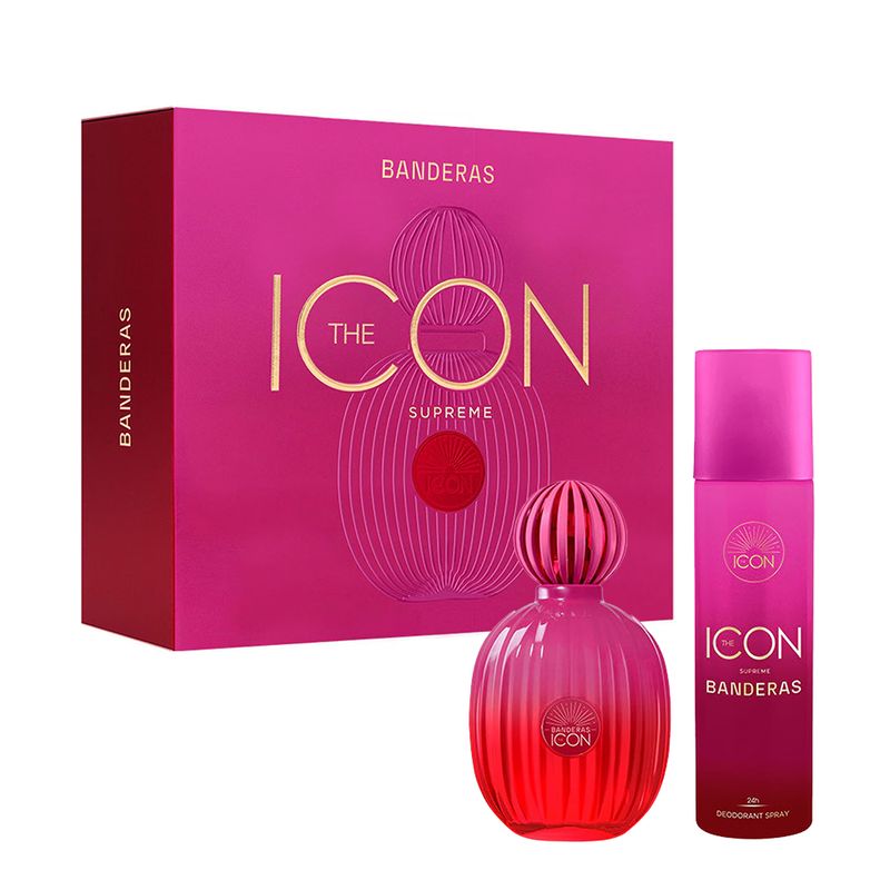 Kit Banderas The Icon Woman Supreme - Eau de Parfum 100ml + Desodorante 150ml