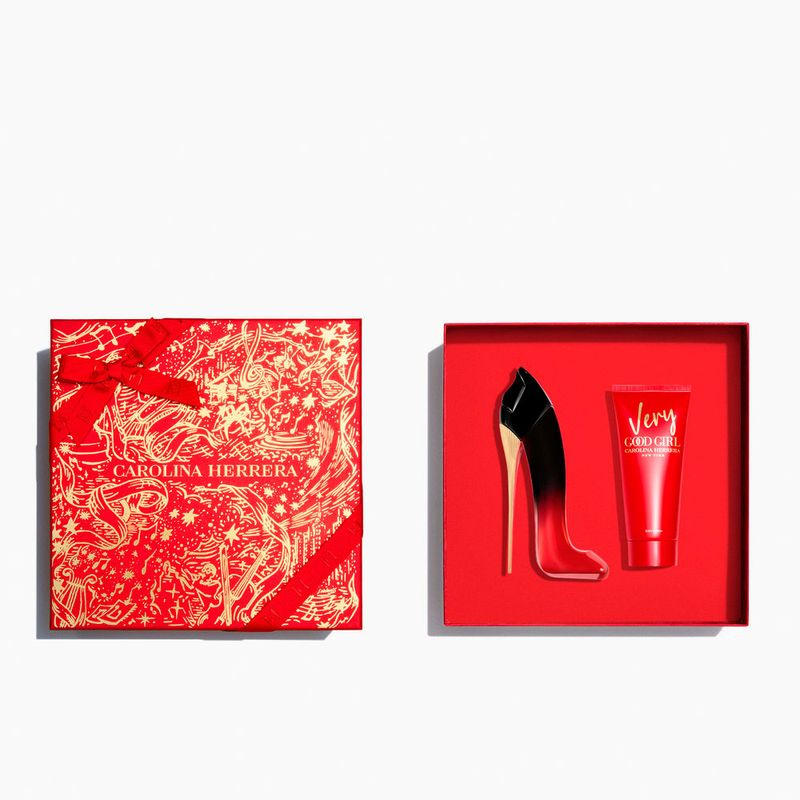 Kit Carolina Herrera Very Good Girl Elixir Feminino - Eau de Parfum 80ml + Body Lotion 100ml