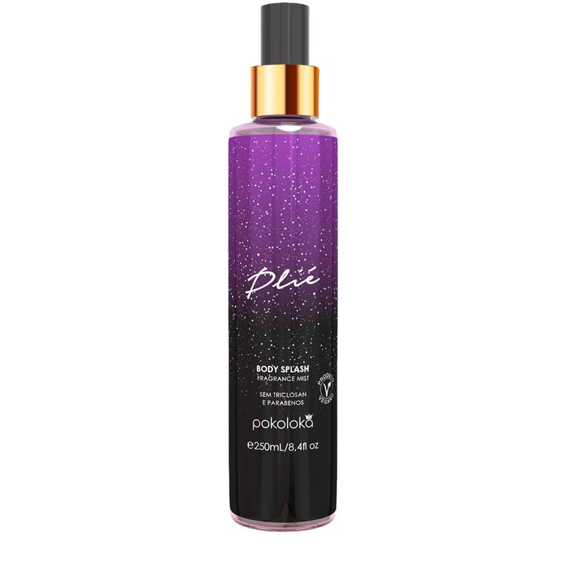 Kit Pokoloka Plié Feminino - Body Splash 250ml + Hidratante Corporal 240ml