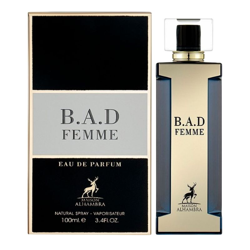 Perfume Feminino Maison Alhambra B.A.D Femme Eau de Parfum 100ml