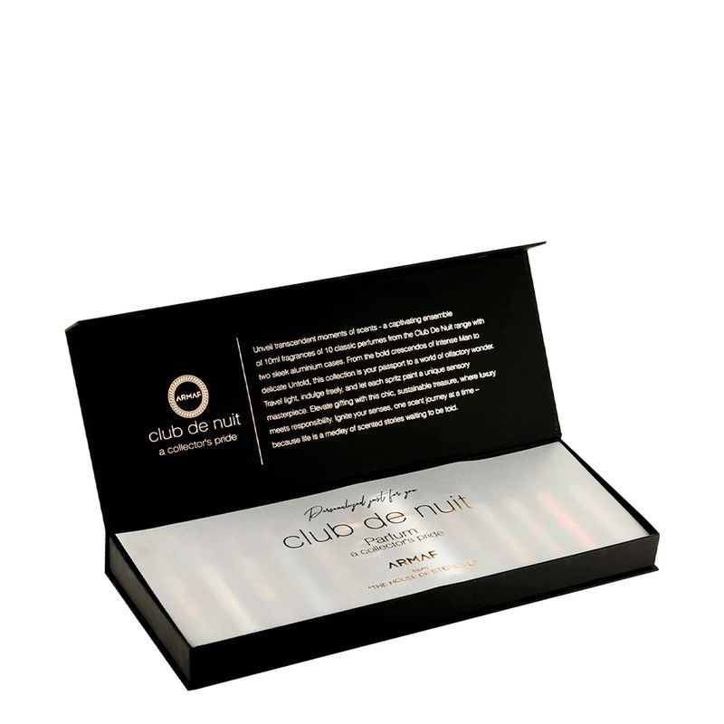 Kit Club de Nuit Collector's Unissex - Eau de Parfum 10x10ml