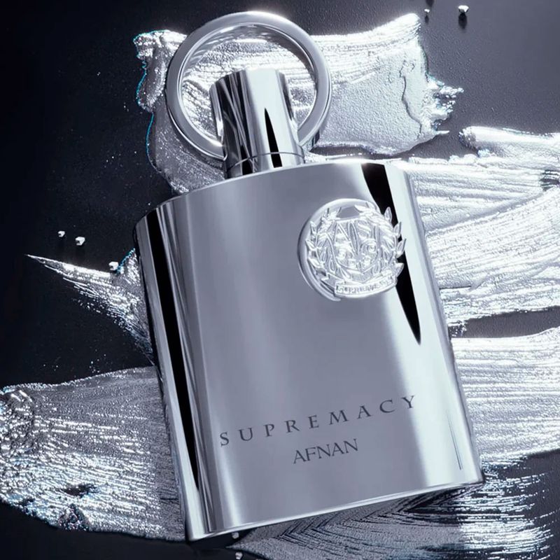 Perfume Masculino Afnan Supremacy Silver Eau de Parfum 100ml