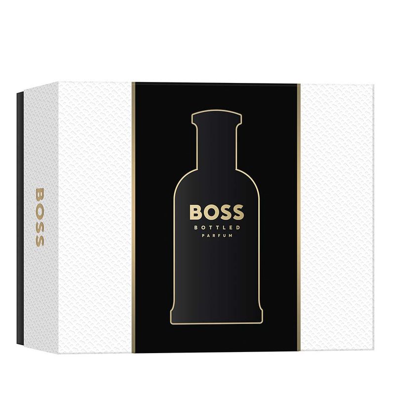 Kit Boss Bottled Men - Parfum 100ml + Shower Gel 100ml + Desodorante 75ml