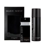 Kit Jacques Bogart Silver Scent Masculino - Eau de Toilette 100ml + Body Spray 200ml