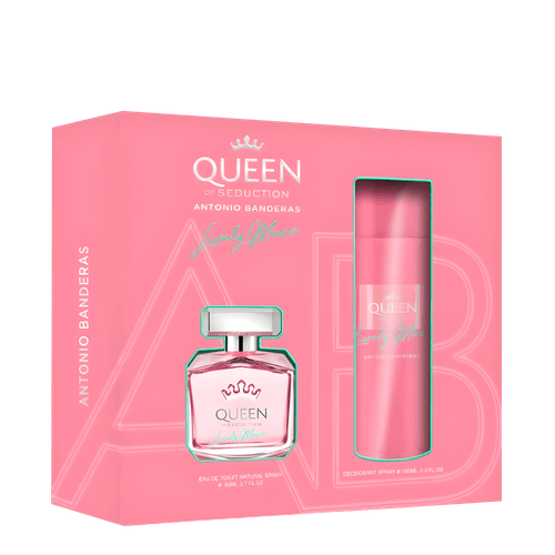 Kit Banderas Queen Of Seduction Lively Muse Feminino - Edt 80ml + Deo 150ml