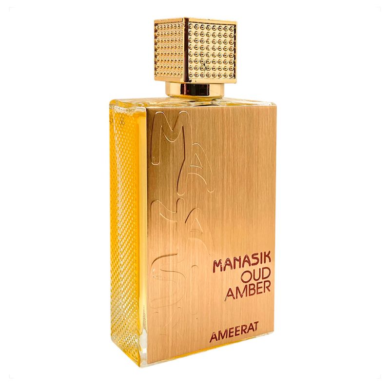 Perfume Unissex Manasik Oud Amber Ameerat Eau de Parfum