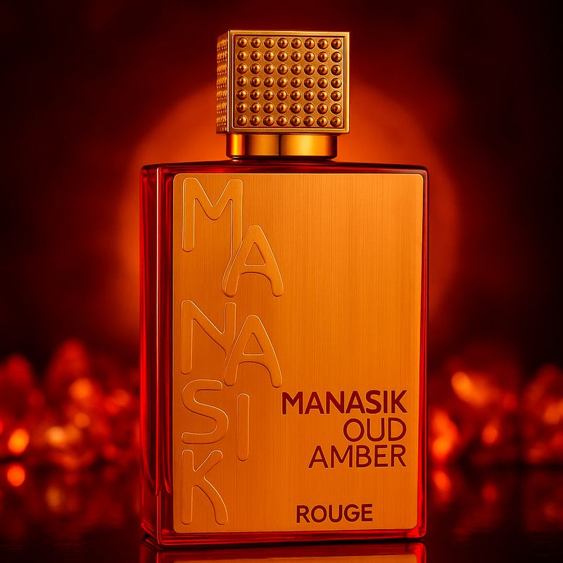 Perfume Unissex Manasik Oud Amber Rouge Eau de Parfum