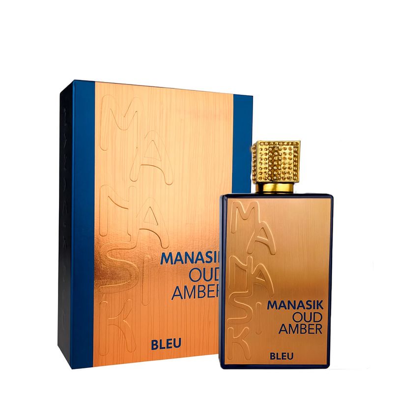 Perfume Unissex  Manasik Oud Amber Bleu Eau de Parfum