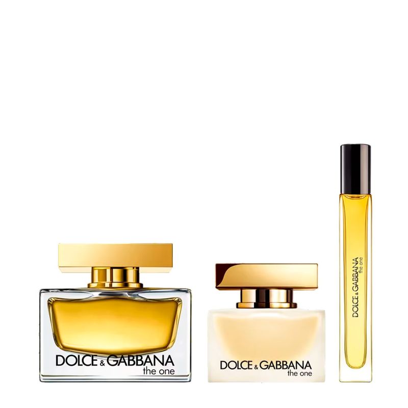 Kit Dolce & Gabbana The One Feminino - Eau de Parfum 75ml + 10ml + Hair Mist 30ml