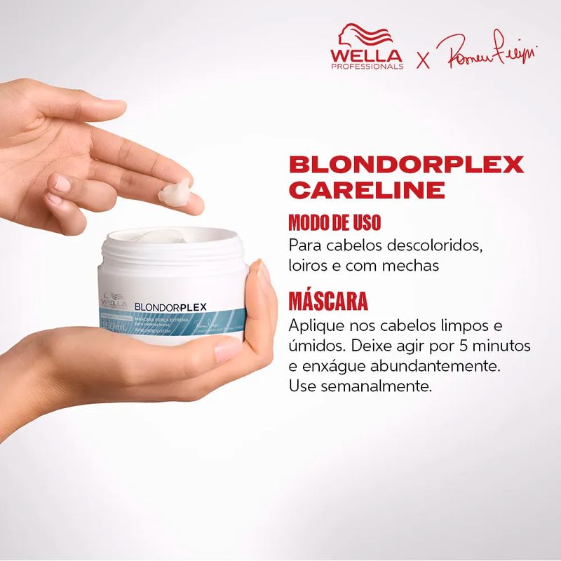 Máscara Capilar Wella Professionals BlondorPlex