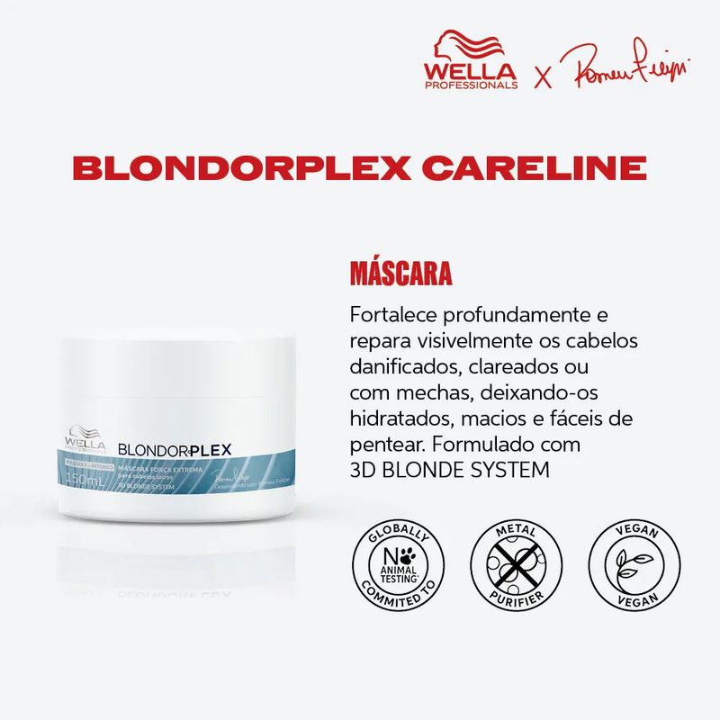 Máscara Capilar Wella Professionals BlondorPlex