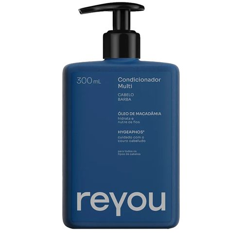 Reyou Óleo de Macadâmin Hygeaphos - Condicionador Multi