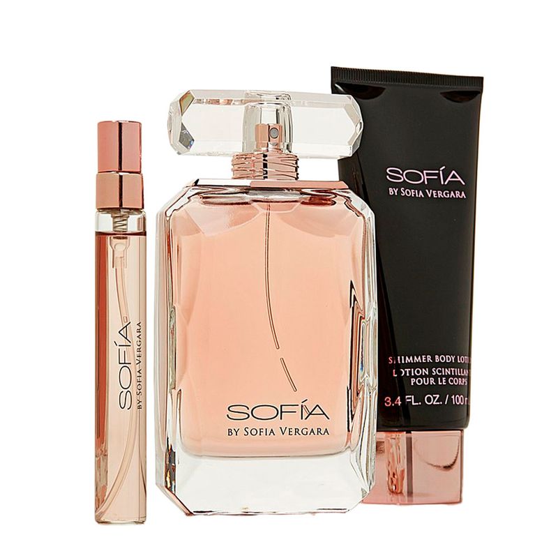 Kit Sofia Vergara Sofía Feminino - Eau de Parfum 100ml + 10ml + Body Lotion 100ml