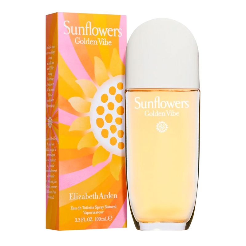 Perfume Feminino Elizabeth Arden Sunflowers Golden Vibe Eau de Toilette 100ml
